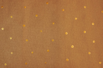 Gift wrapping paper texture. Painted paper, concept of small white marks, snowflakes.