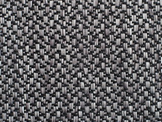 Black and white fabric texture.