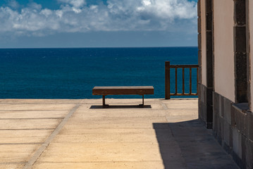 Morro Jable town on the island of Fuerteventura in the Canaries