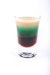 after eight layering drinks and shot 