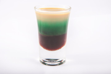 after eight layering drinks and shot 