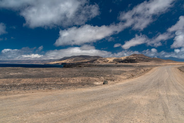 Morro Jable town on the island of Fuerteventura in the Canaries