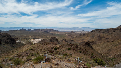 Fototapeta na wymiar der Sitgreaves Pass in Arizona 