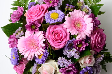 Flowers bouquet for background