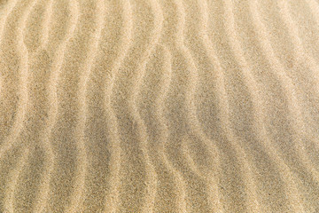 Fototapeta na wymiar Waves of sand, iztuzu, Dalyan, Turkey.