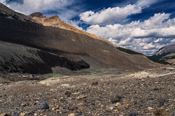 Columbia Icefield view, Jasper National Park, Alberta, Canada