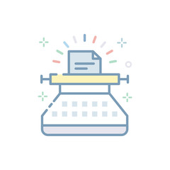 Copywriting Vector Icon