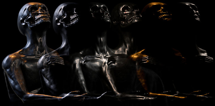 sociopath on black
