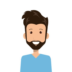 male paramedic avatar character icon vector illustration design