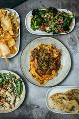 Homemade Italian Food Cuisine Items 