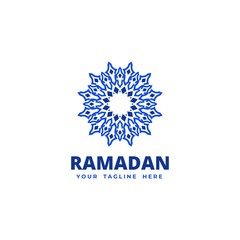 Ramadan Mandala Logo Template