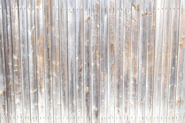Background backsplash countrystyle wooden fence made from panels in rustic ecological style