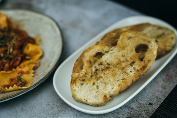 Homemade Italian Food Cuisine Items 