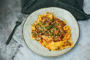 Homemade Italian Food Cuisine Items 