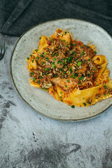 Homemade Italian Food Cuisine Items 