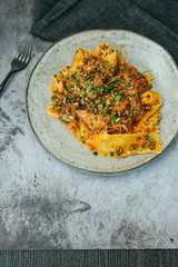 Homemade Italian Food Cuisine Items 