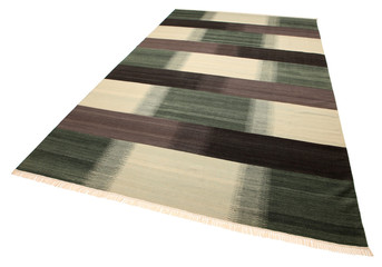 Old, modern Persian Colourful Arabesque and handmade carpet, rug gelim and gabbeh with pattern.