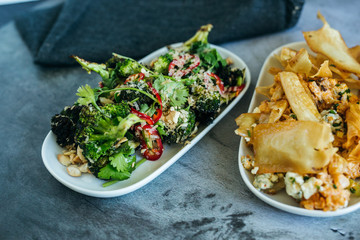 Homemade Italian Food Cuisine Items 