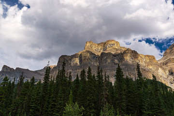 nature sceneries along the yellowhead highway, Alberta, Canada