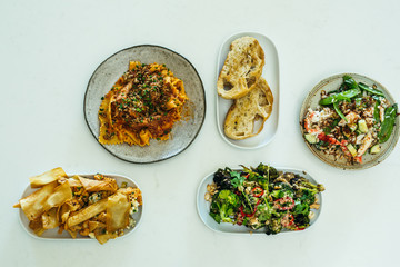 Homemade Italian Food Cuisine Items 