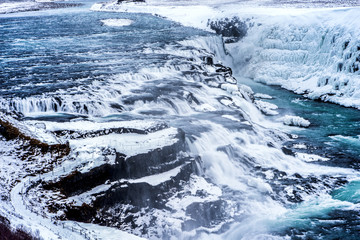 Gulfoss waterfall, Iceland