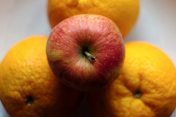 apple and oranges - the view from the top