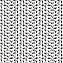 Patrón de burbujas blancas y negras