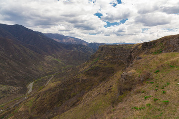 Naklejka premium Armenia. mountain landscape day!