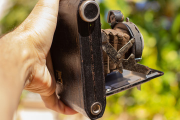 Fotogrando tudo com o equipamento antigo