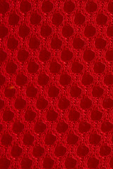 Close-Up Of  red  Cleaning Sponge