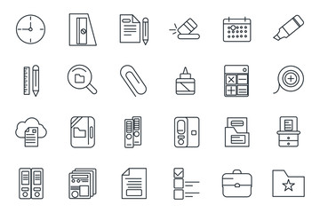 Set finance icon template for graphic and web design collection. business finance pack symbol logo vector illustration