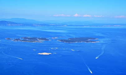 Victoria Seen from Above , BC , Canada 