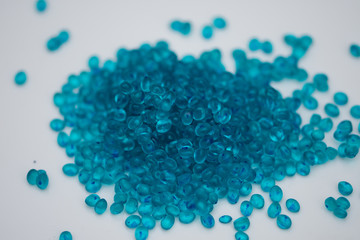 hydrogel colorful balls. Silica gel colorful balls,blue green silicone granules  ,