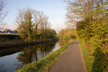 Reflections on canal