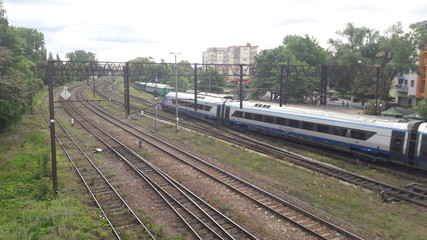 Fototapeta premium Pendolino w Kołobrzegu
