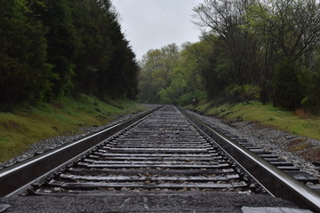 railway in the countryside