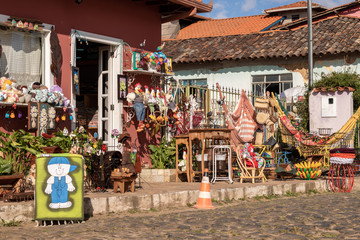 gift shop in Lavras Novas district in Ouro Preto Minas Gerais Brazil