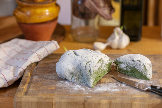 Spinach Paste For Making Gnocchi