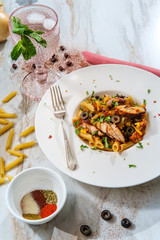 Chicken Fajita Pasta