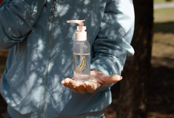 antiseptic disinfecting gel clean hands

