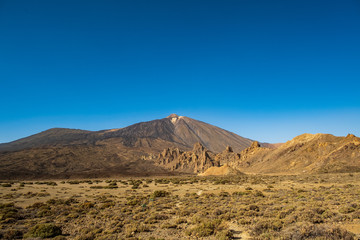 Obraz na płótnie Canvas der Vulkan Teide im Nationalpark in Teneriffa