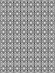 seamless black and white openwork pattern. interlacing of threads. A4. print, template, cover.