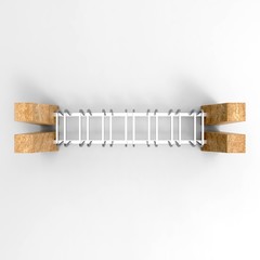 3d image of Bicycle Parking Rimini top view 2