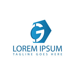 Unique initial G letter symbol for your best business symbol