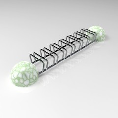 3d image of Bicycle Parking Nadolb isometric view 3
