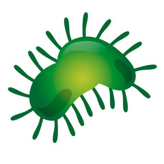 Isolated virus image