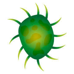 Isolated virus image