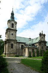 Fototapeta na wymiar Cistercian abbey in Poland