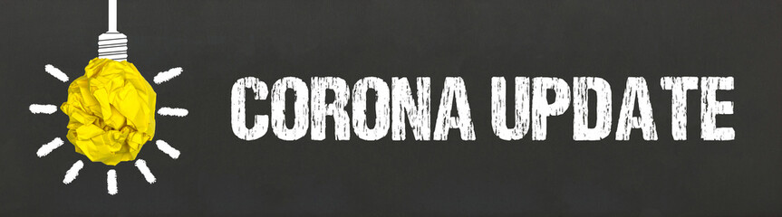 Fototapeta premium Corona Update