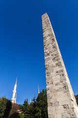 Constantine Obelisk in the Hippodrome of constantinople, Istanbul, Turkey.